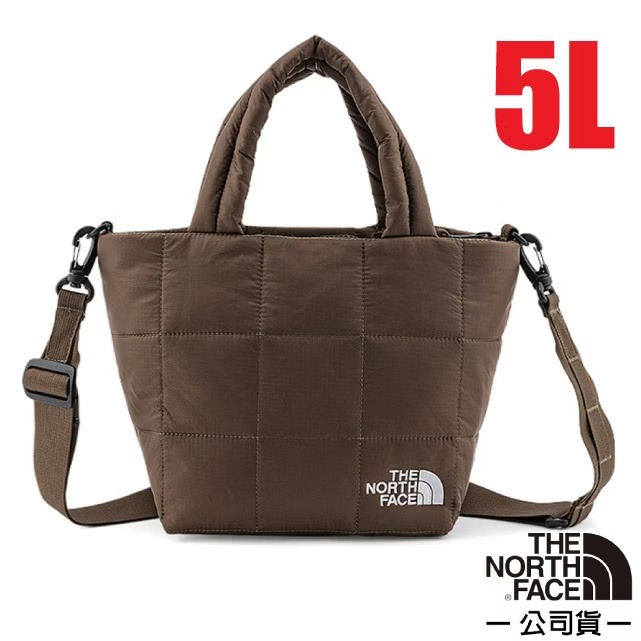 【The North Face】NUPTSE MINI TOTE 日用單肩背提包 5L.托特包/8B20-1OI 煙燻棕✿30E010